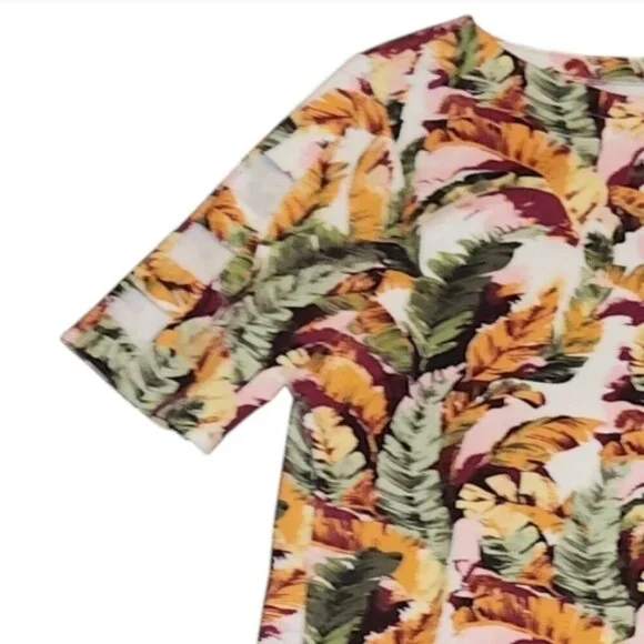 Vintage 70s Floral Print Dress - Picture 3 of 7